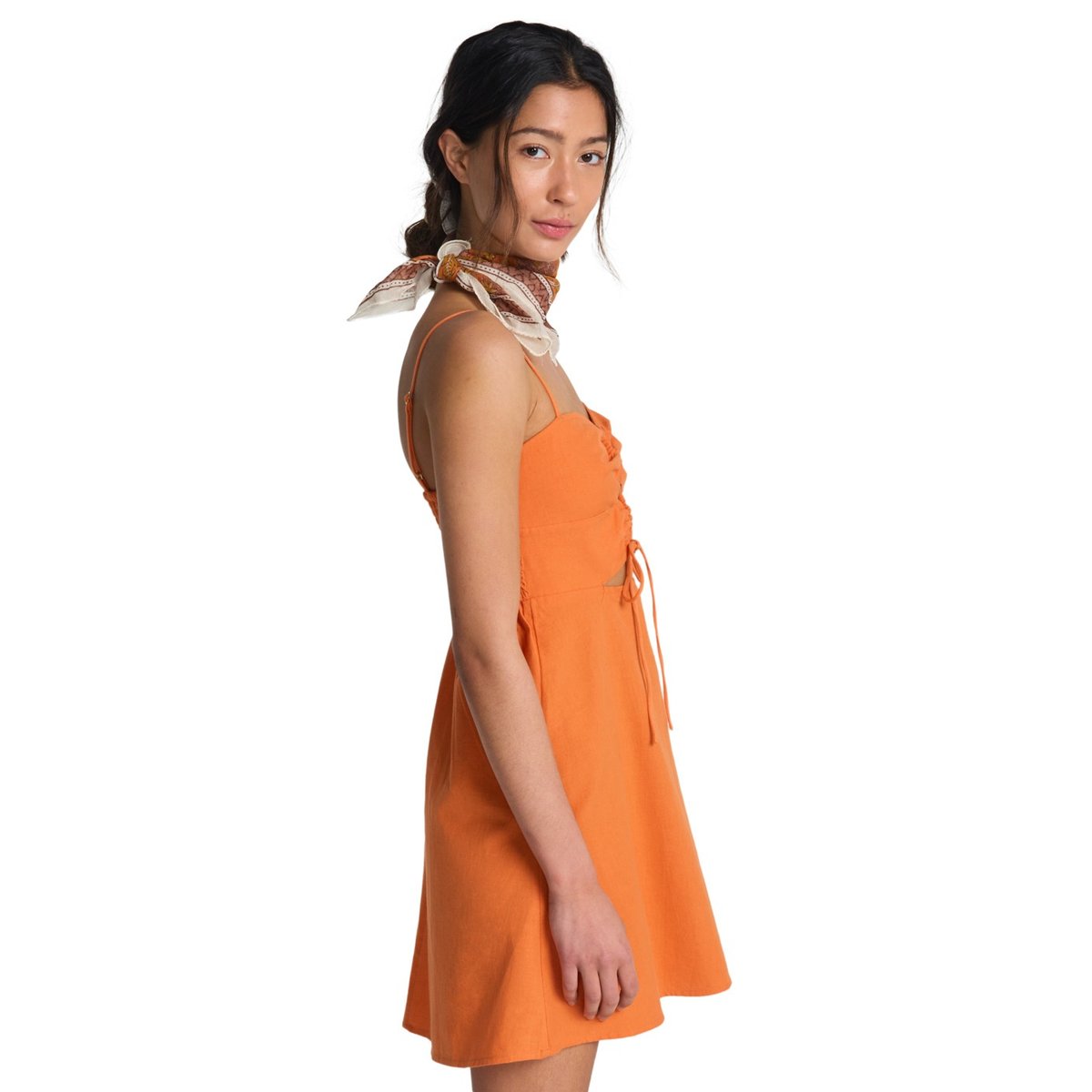 Robe col en V LIMA MINI orange saffron, BILLABONG