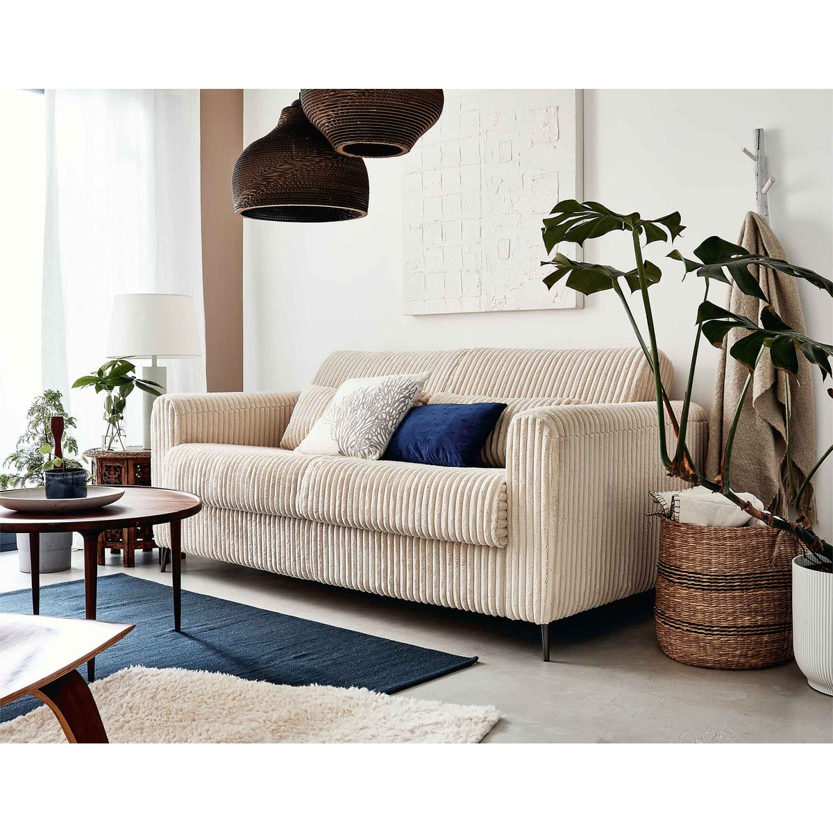 Lit - OWEN beige, BEST MOBILIER