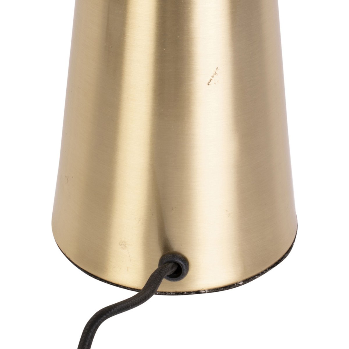 Lampe à poser champignon en métal- SUBLIME or, LEITMOTIV
