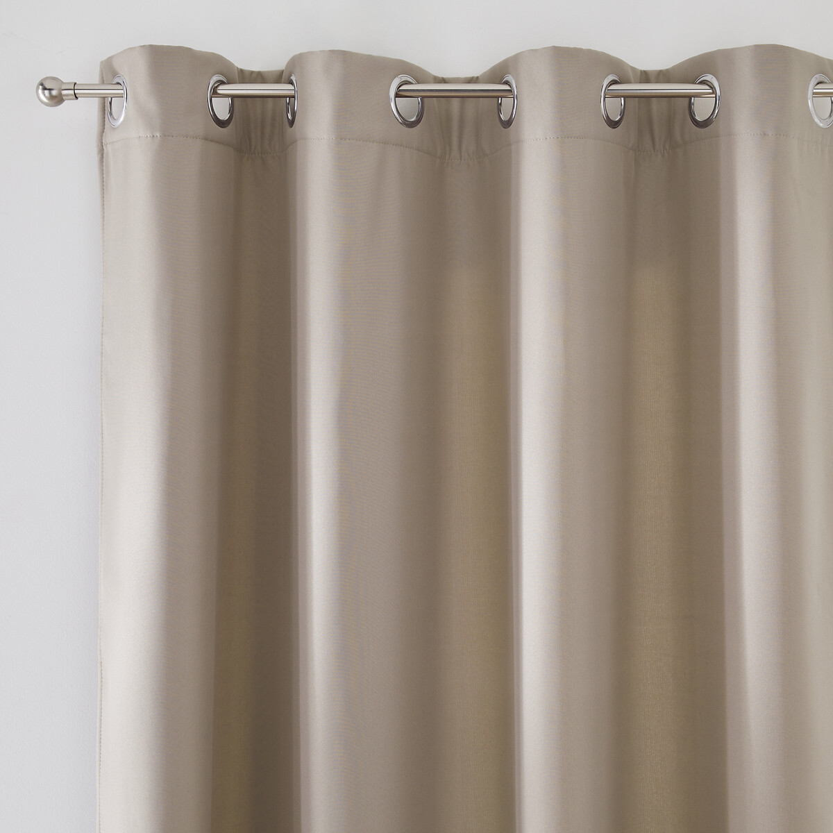 Rideau thermique polaire à oeillets, Tobison taupe, LA REDOUTE INTERIEURS