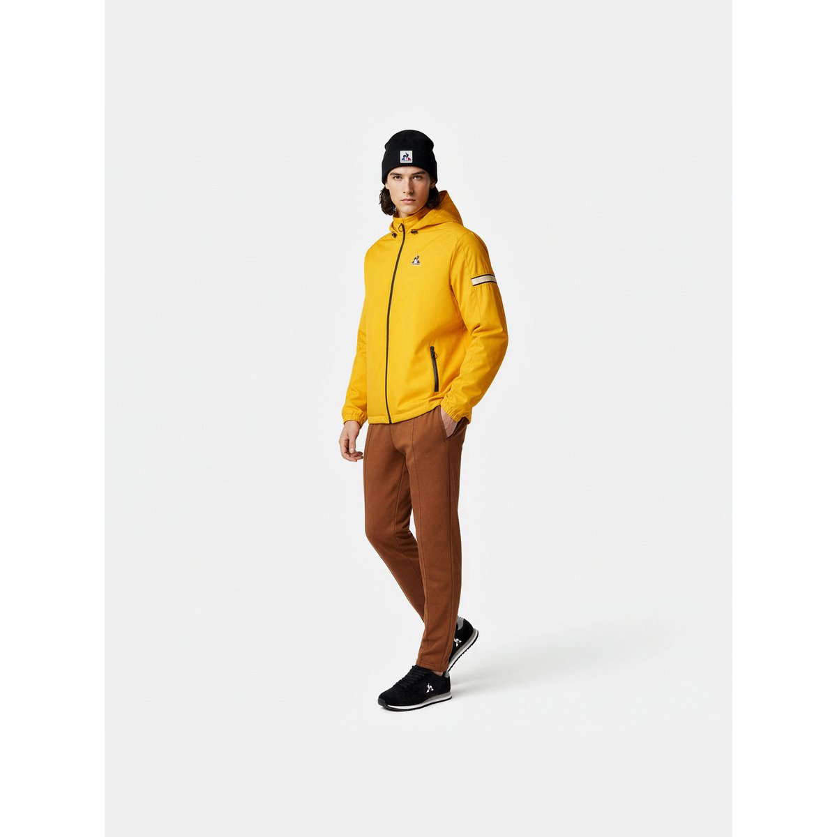 Veste Unisexe Héritage jaune, LE COQ SPORTIF