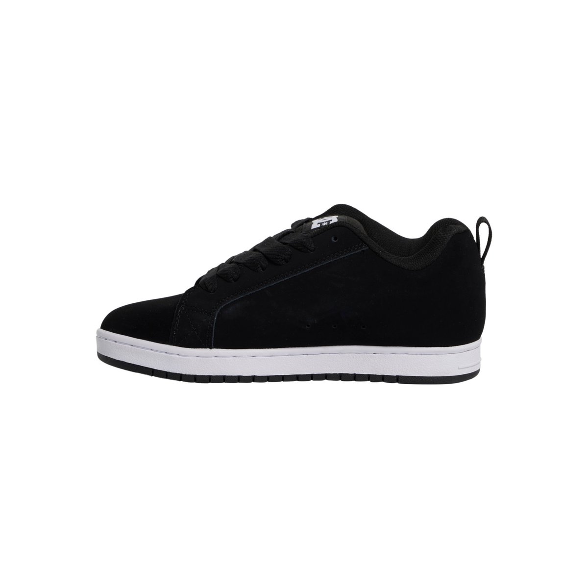 Chaussures en cuir COURT GRAFFIK. noir black, DC SHOES