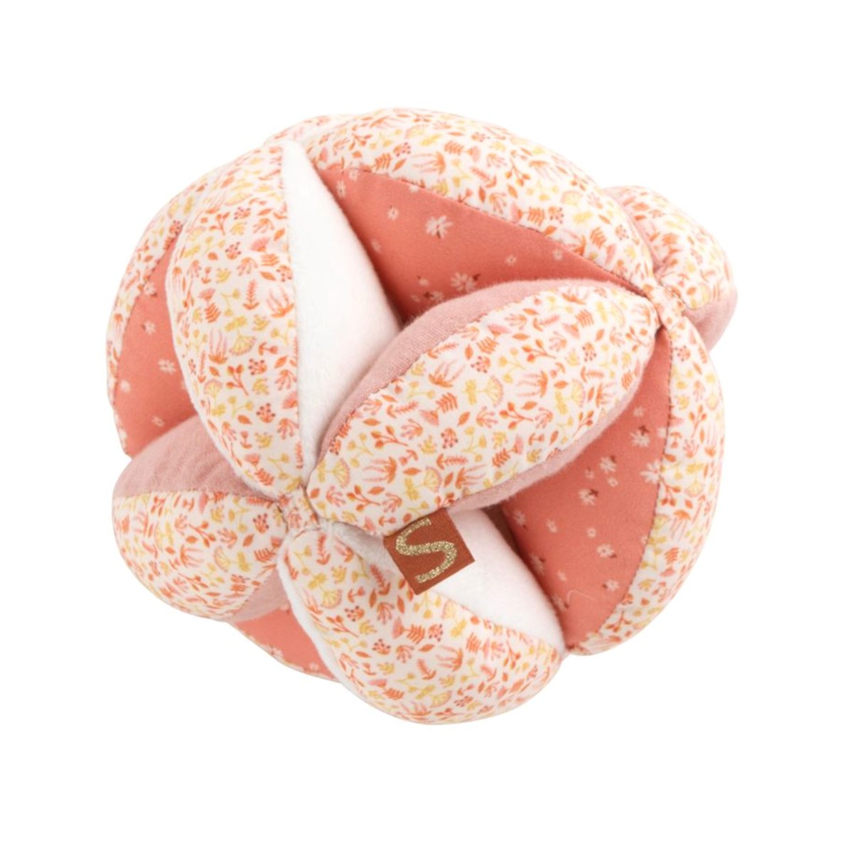 Balle sensorielle en velours blanc, SAUTHON