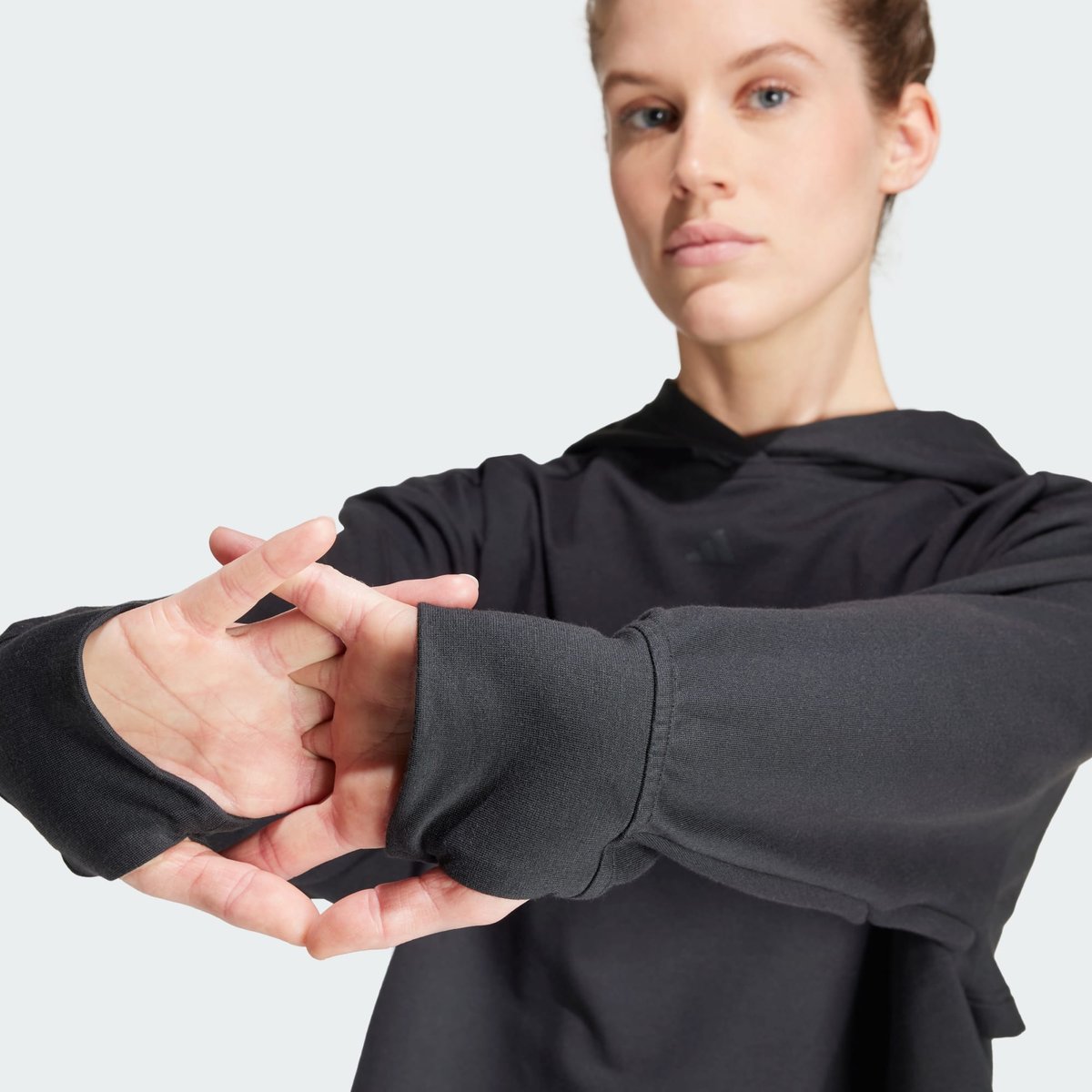 Sweat-shirt à capuche PrimeLift Loose Fit Back-Ventilation black, adidas Performance