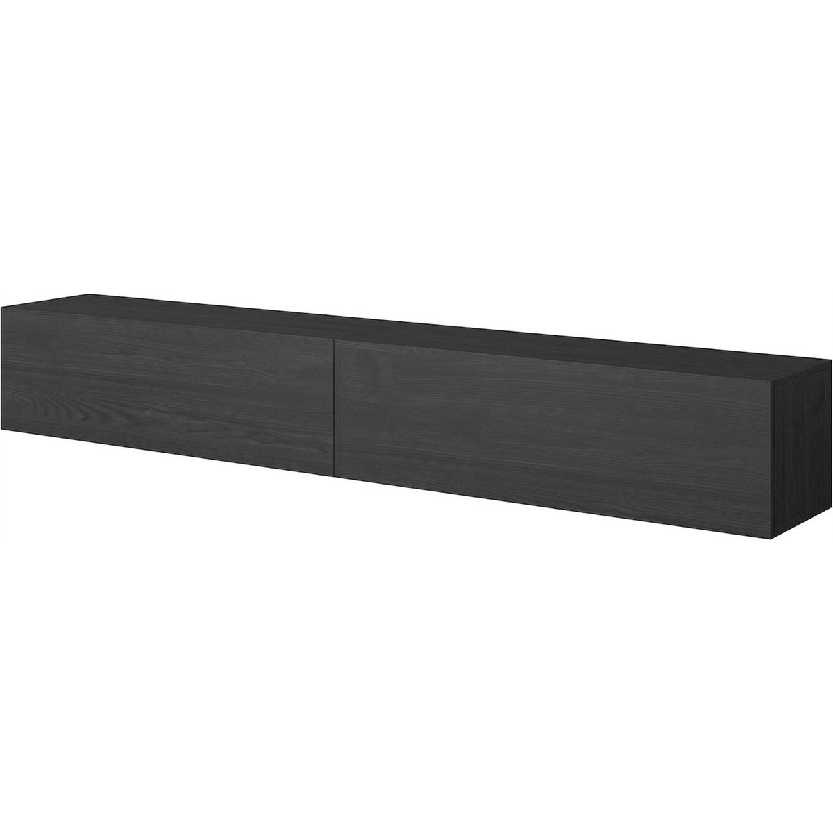 Meuble tv suspendu bois collection BISIRA cachemire, RECOLLECTION