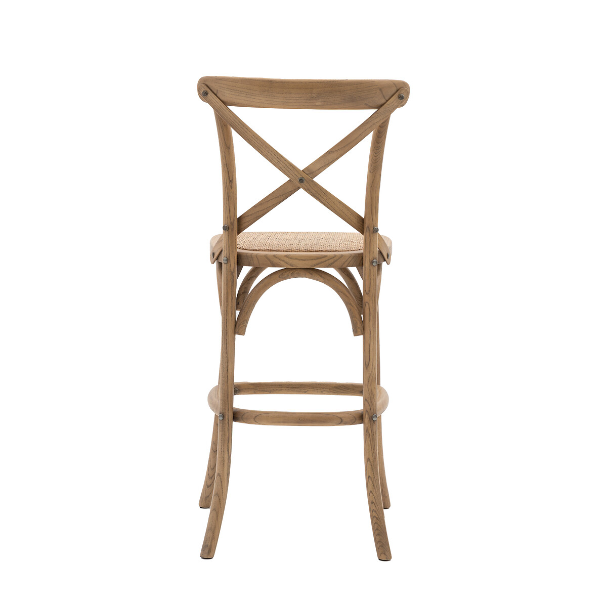 Chaska French Café Counter Stools with Rattan Seat (Set of 2) natural, ÉDITÉ