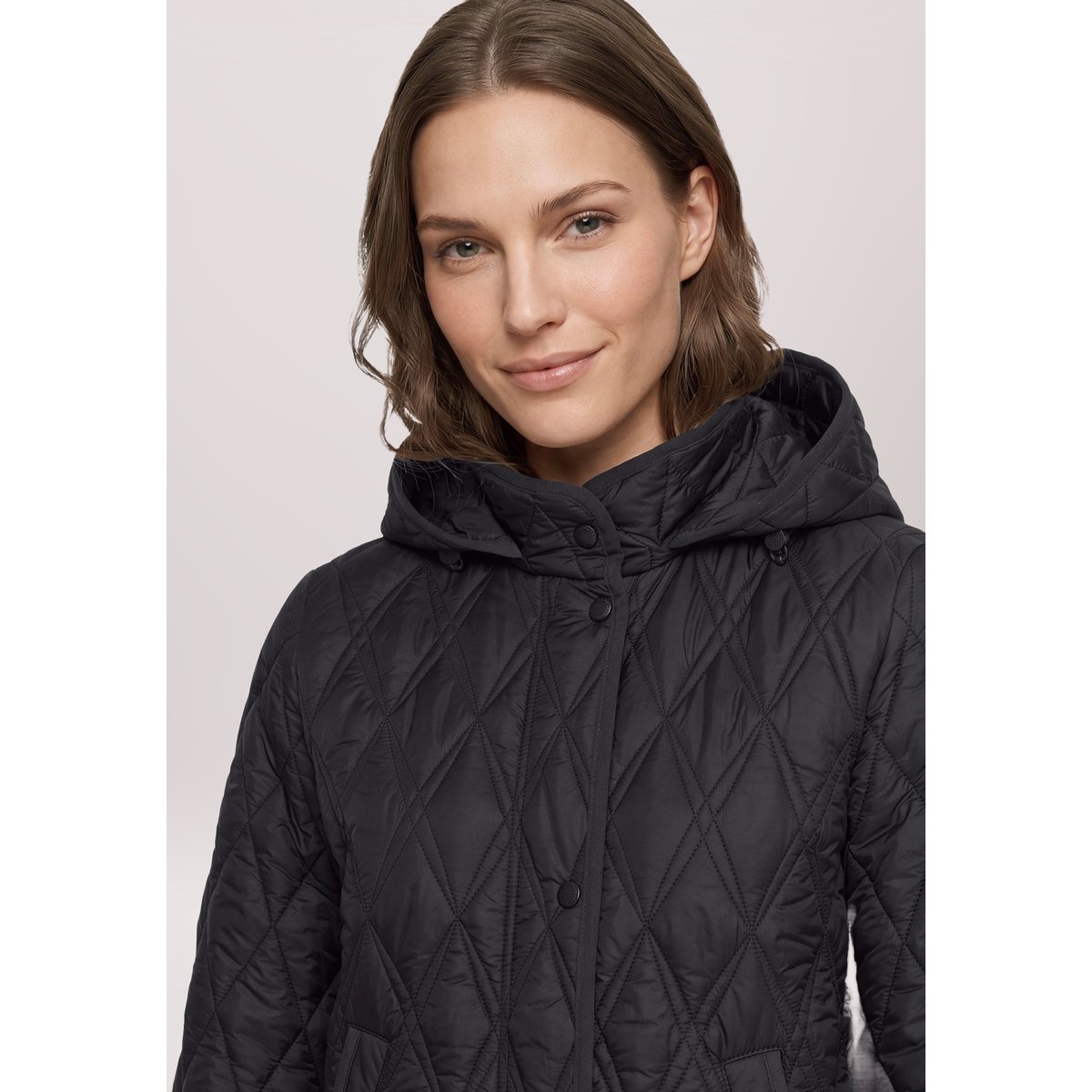 Veste outdoor à capuche amovible noir, BETTY BARCLAY
