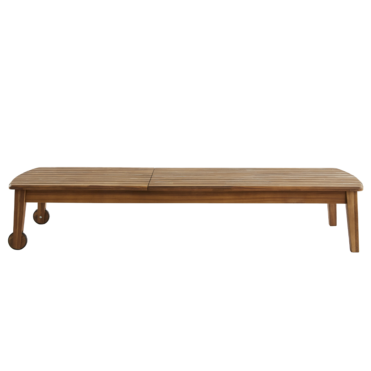 Bain de soleil en bois massif CANOPEE naturel, MILIBOO