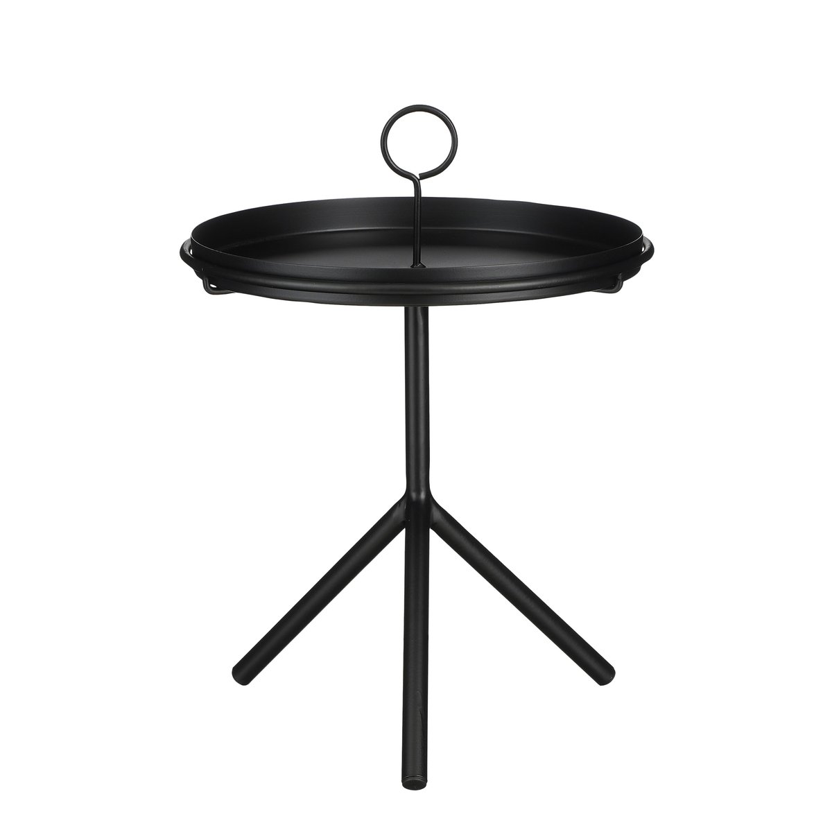 Table d'appoint ASTON noir, MICA DECORATIONS