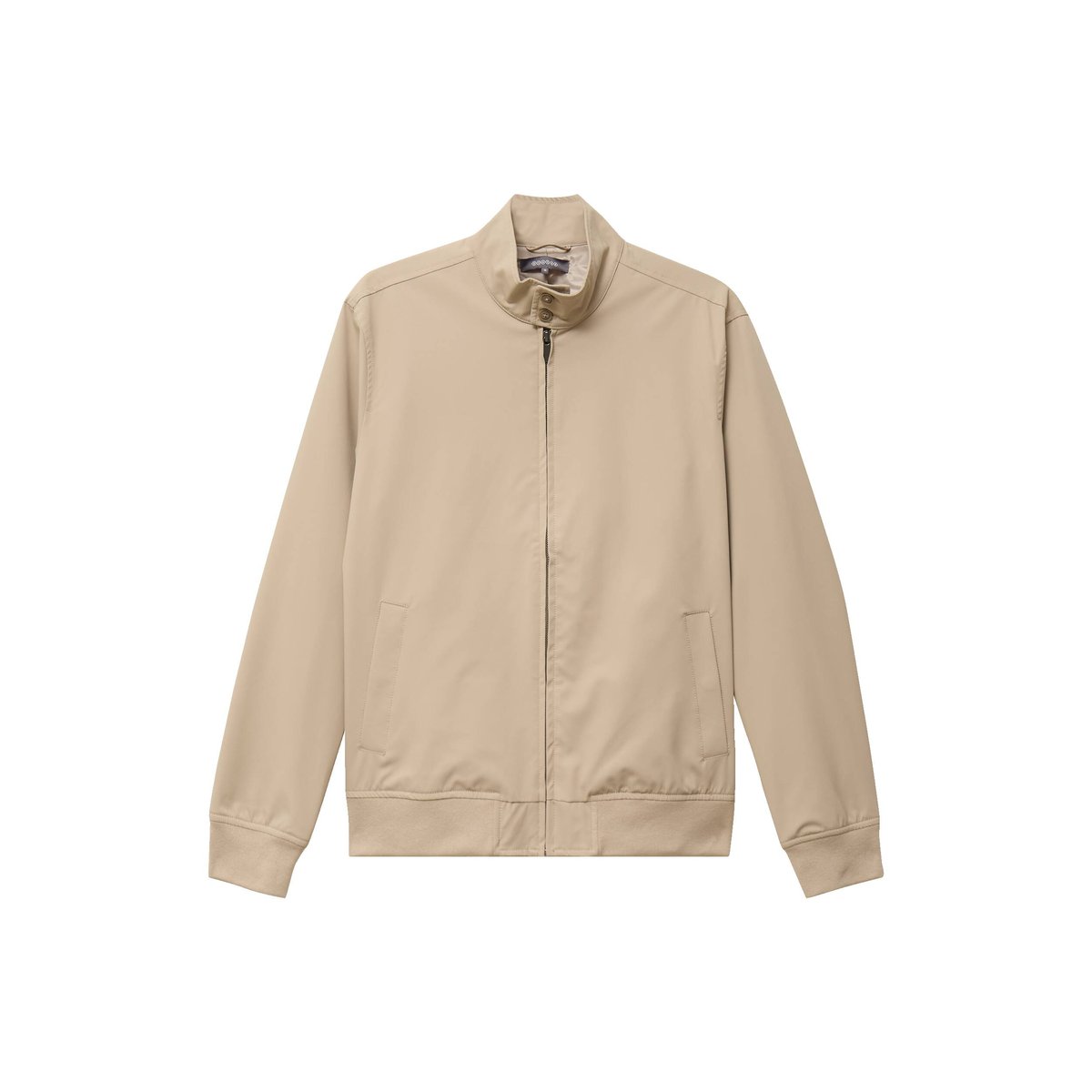 Blouson col camionneur manches longues beige, BONOBO