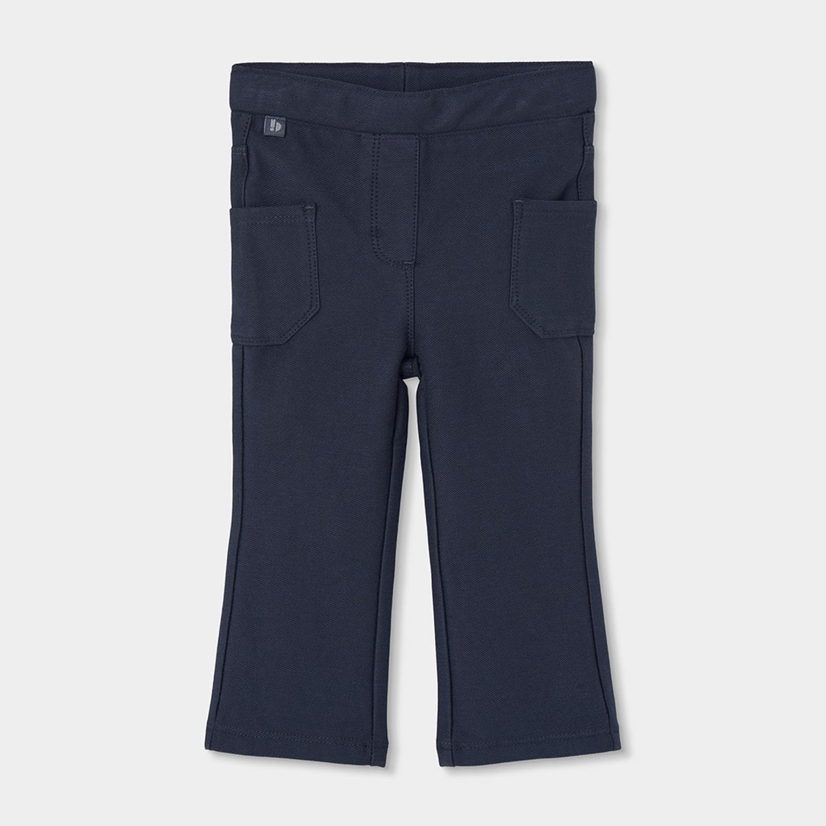 Pantalon fille avec poches gris, BOBOLI