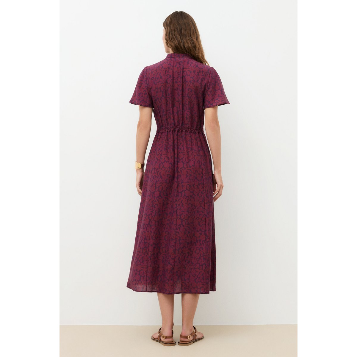 Robe Radison bordeaux, CAROLL