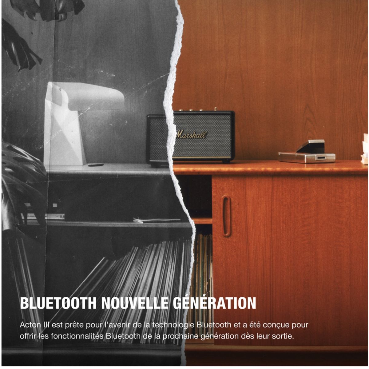 Enceinte résidentielle Acton III Noir noir, MARSHALL