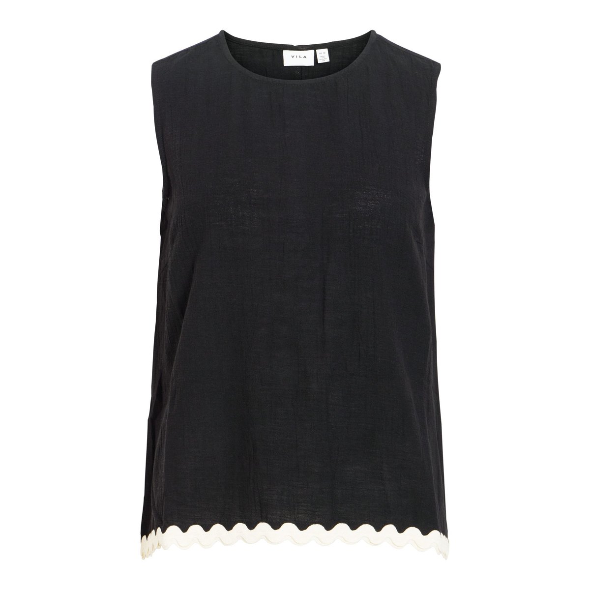 Top Sans Manches noir - black beauty1, VILA