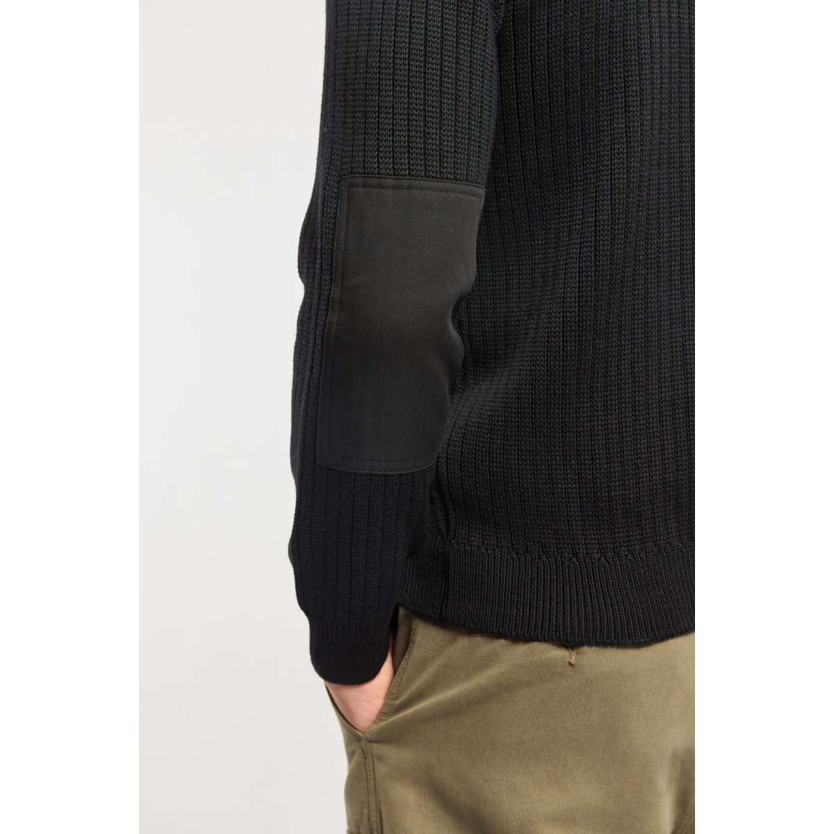 Pull esprit militaire noir, ARMOR-LUX