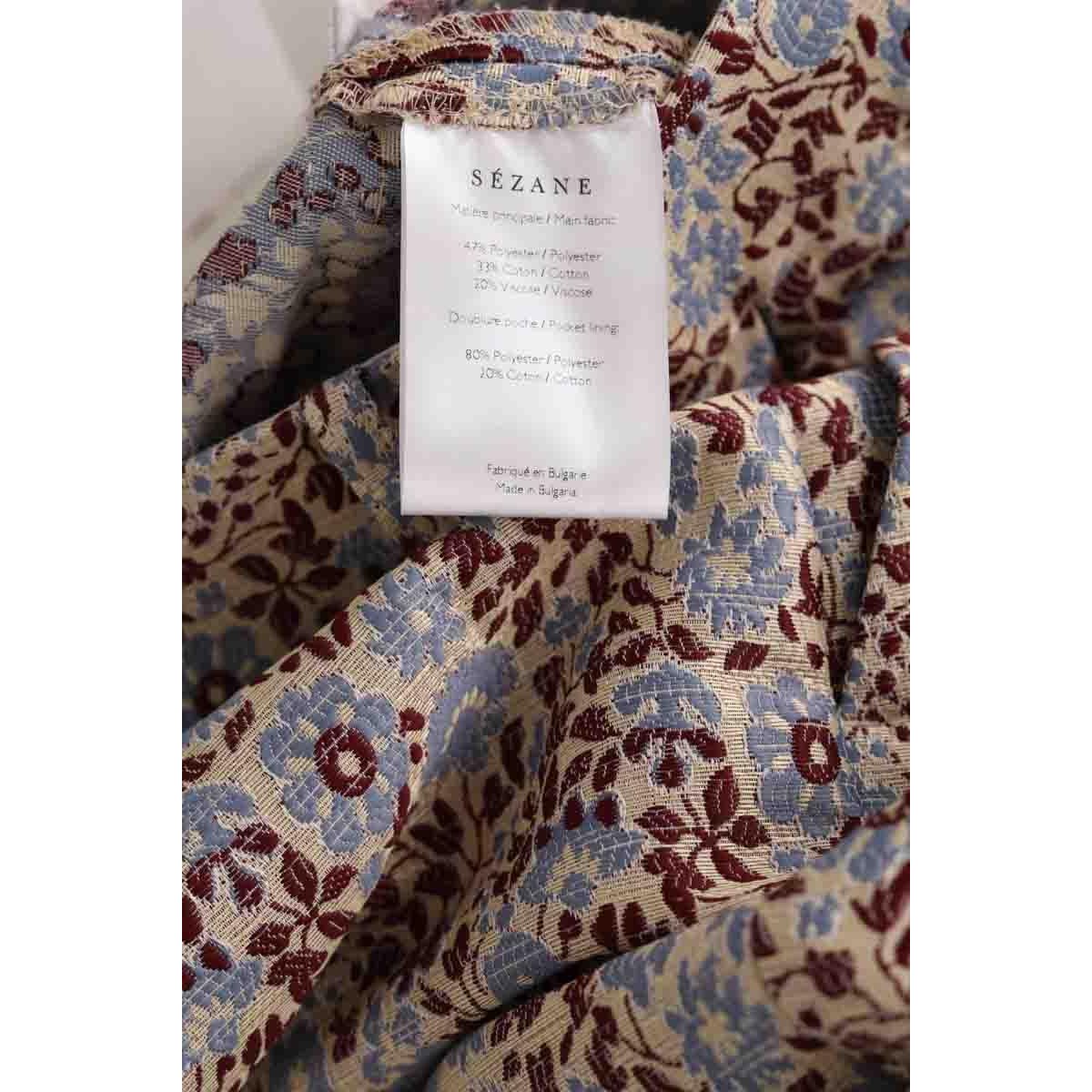 Pantalon droit - Très Bon État multicolore, SEZANE
