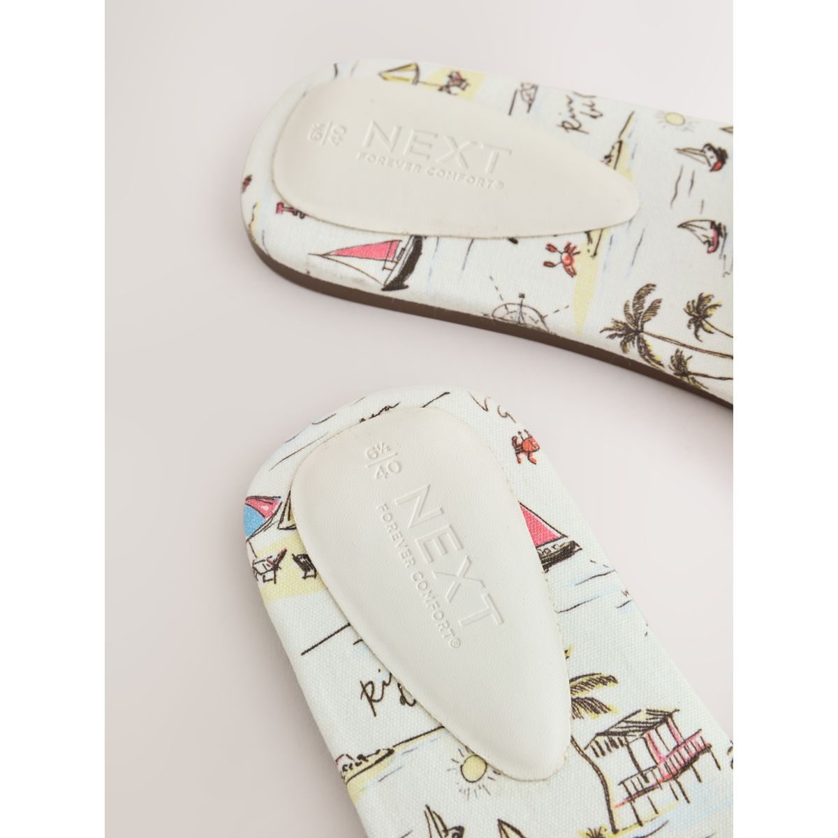 Sandales mules imprimées forever comfort® os, NEXT
