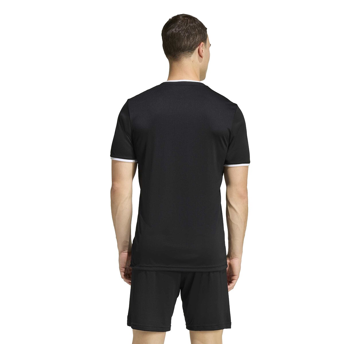 T-shirt met korte mouwen in jersey, ENTRADA 26 zwart, adidas Performance