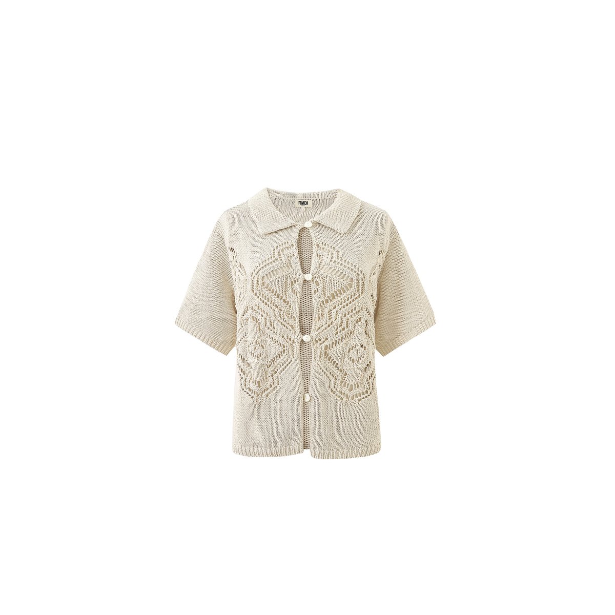 Top FRASERIA beige crème, FRNCH