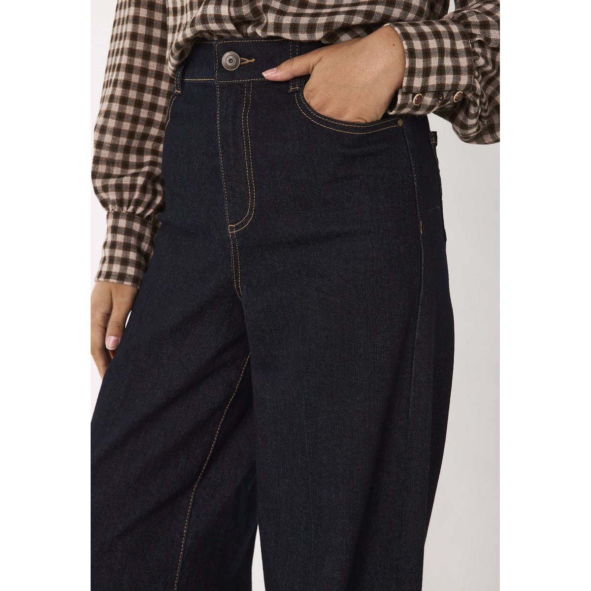 Jean wide leg SHELBY rinse, Maison 123
