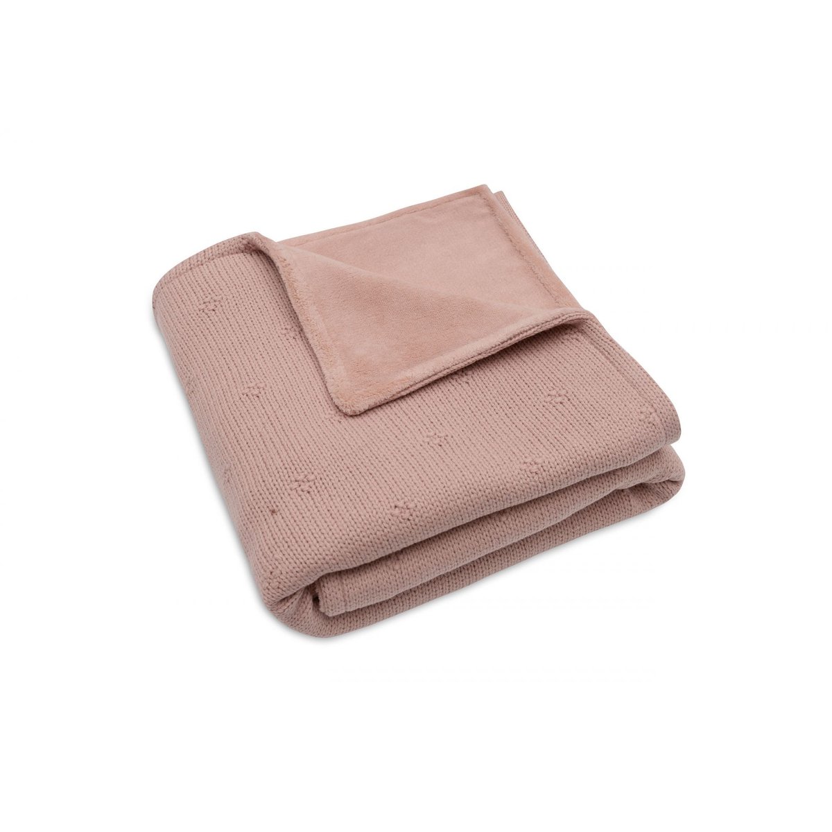 Couverture en polaire rose, JOLLEIN