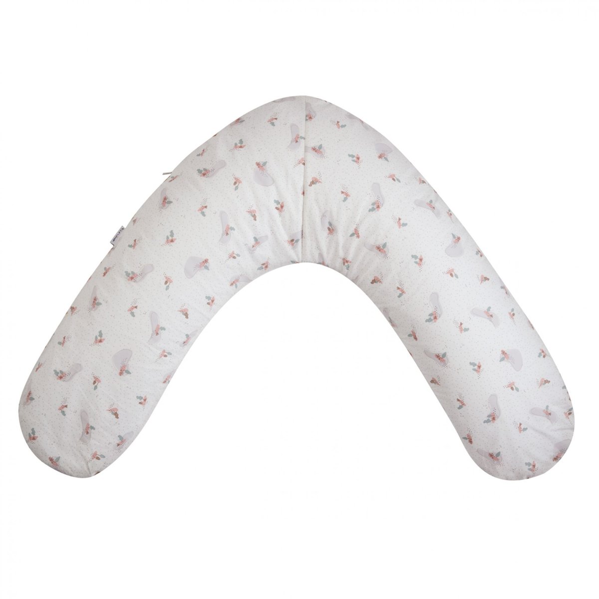 Coussin de grossesse éponge microfibre rose peach, TINEO
