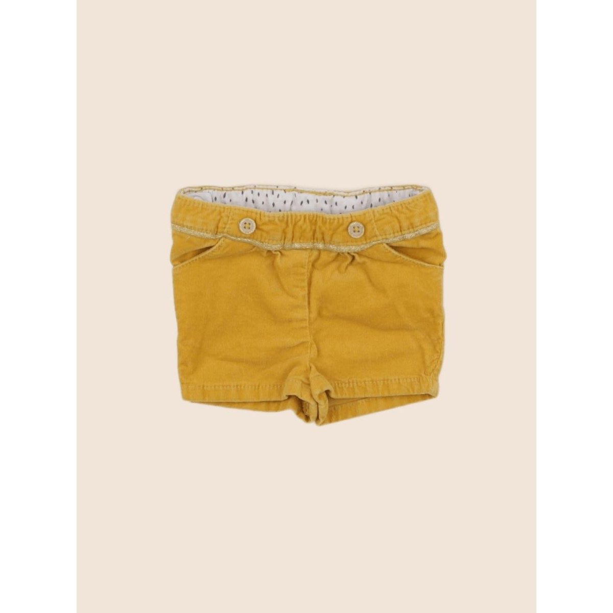 Short - Très bon état jaune, TAPE A L'OEIL
