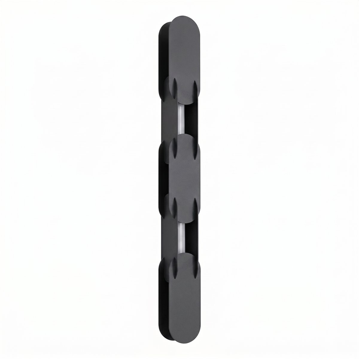 Applique murale Acier Noir LED 1 Chain noir, EDEN