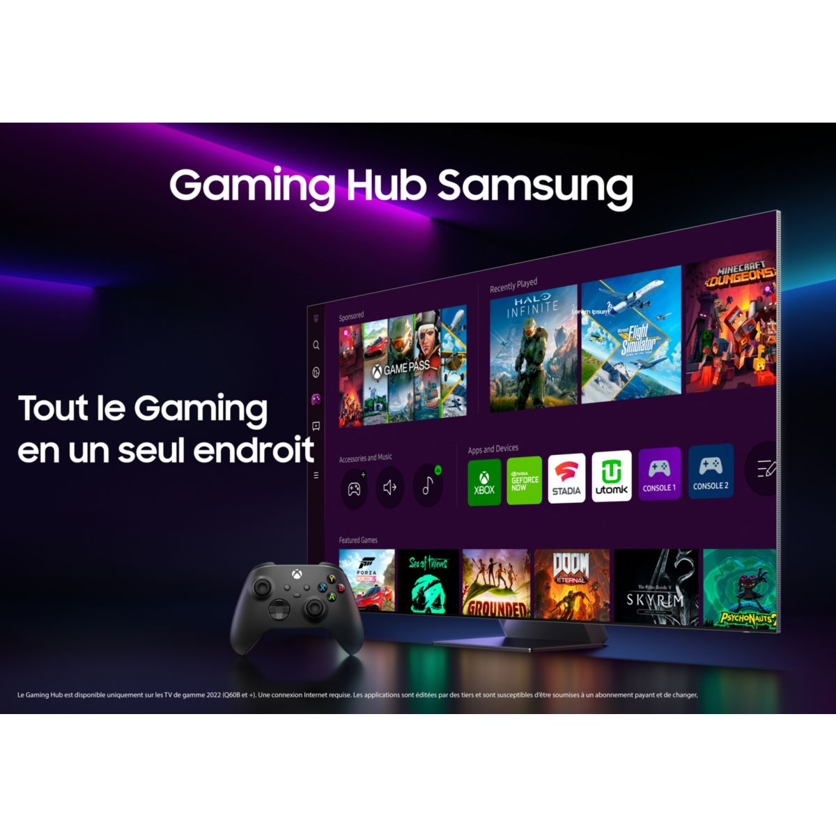 TV QLED NeoQLED QE85QN900B couleur unique, SAMSUNG