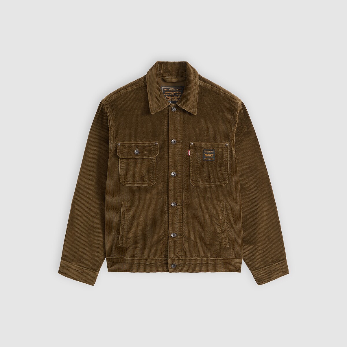 Casaco trucker, em bombazina deserto, LEVI'S