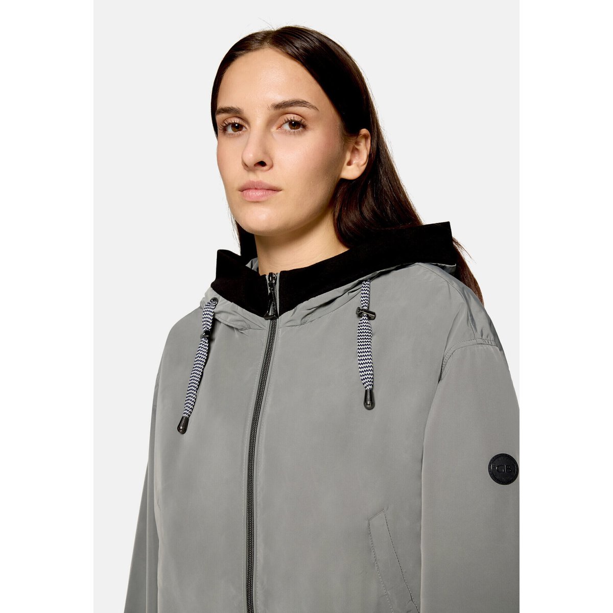 Veste d'été à capuche salvia, GIL BRET