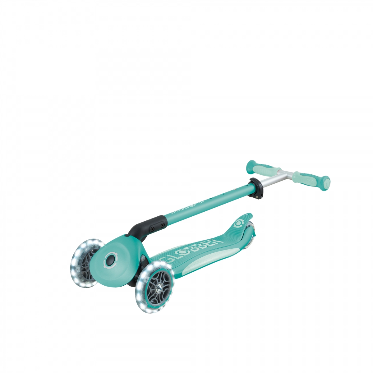Trottinette évolutive GO-UP DELUXE LIGHTS vert menthe, GLOBBER