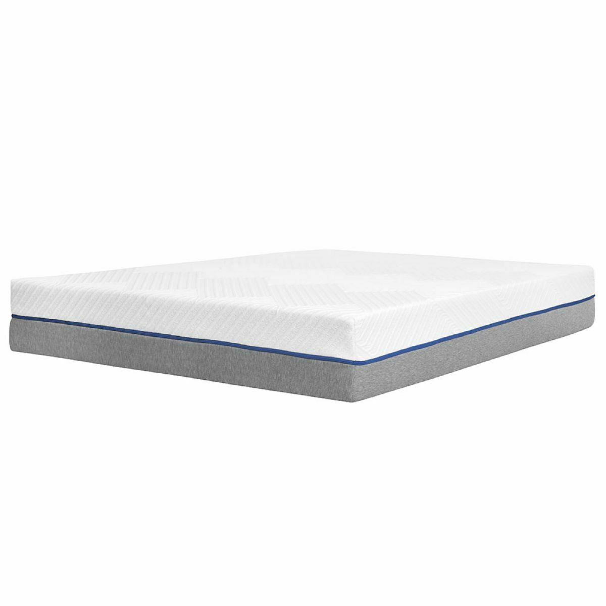 Pack sommier tapissier avec matelas Bois massif  HILIANA lin, AKITEN RETAIL