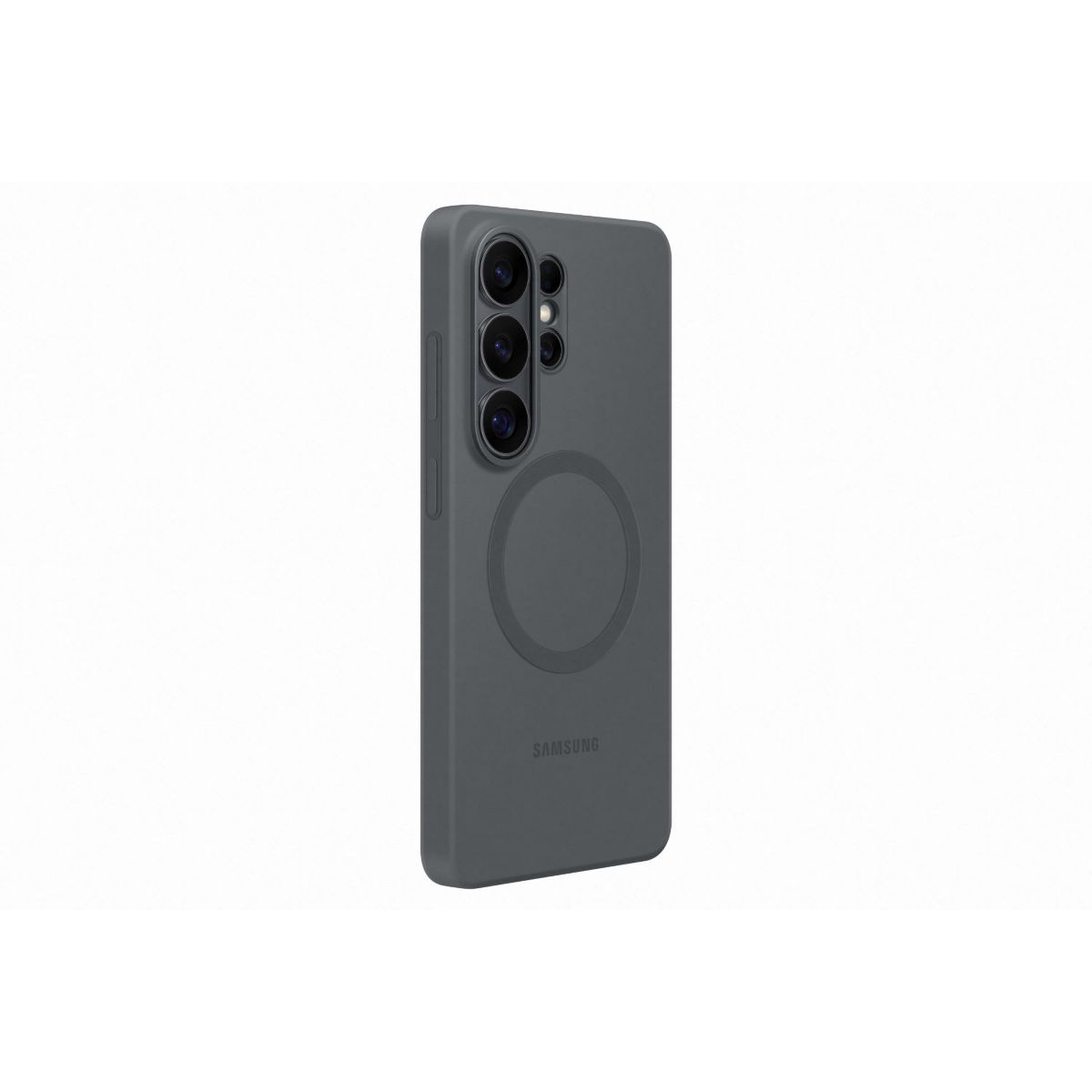 Coque silicone Magnet s26 ultra noir couleur unique, SAMSUNG