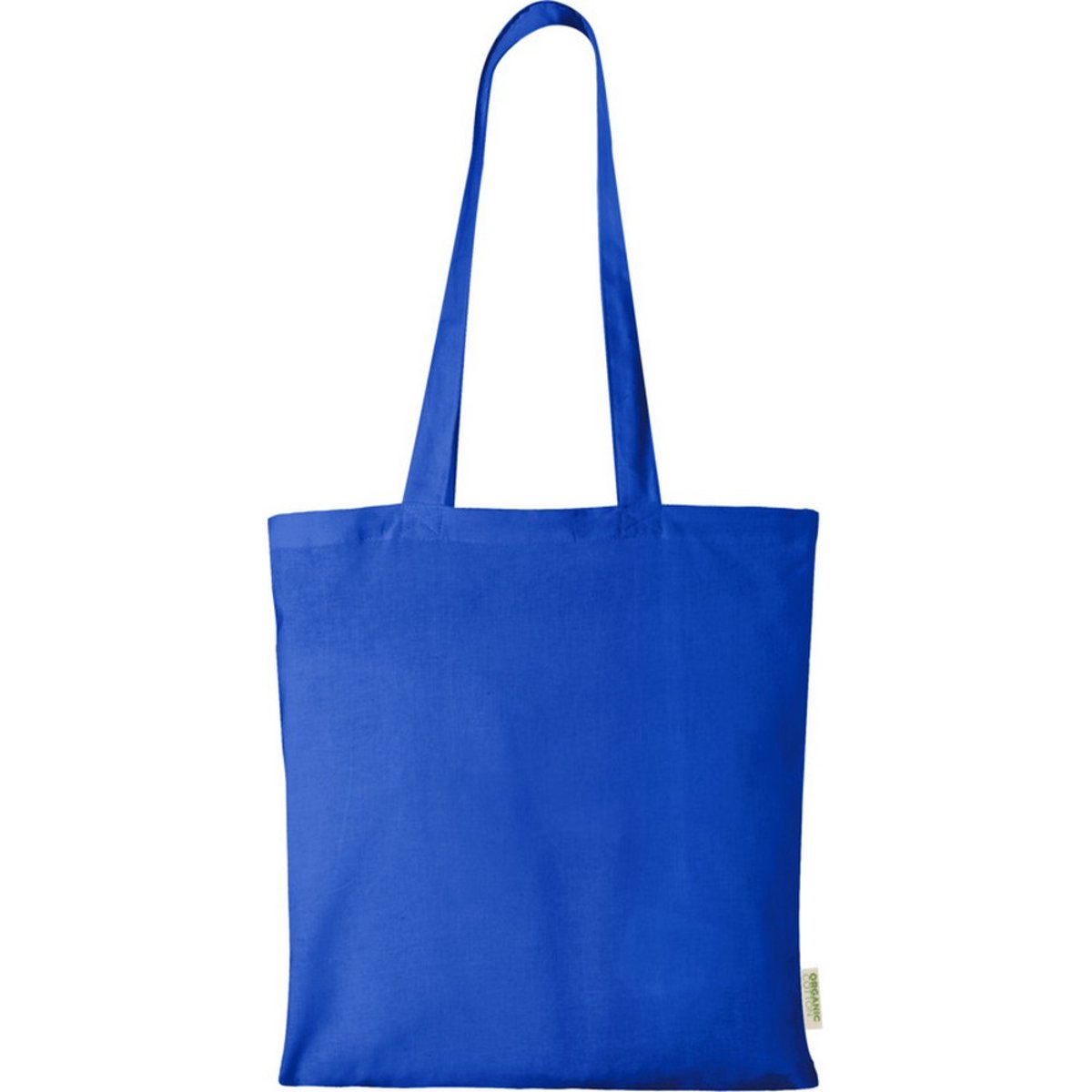 Tote bag en coton bio ODISHA bleu roi, FLOSO