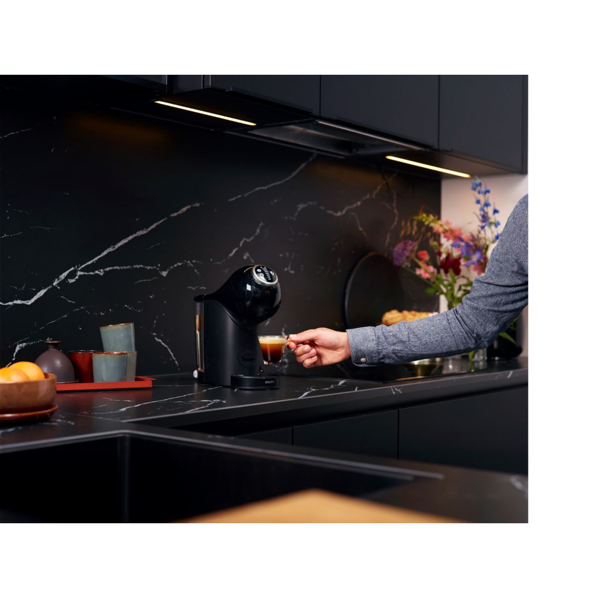 Dolce Gusto YY4445FD GENIO S PLUS NOIRE noir, KRUPS