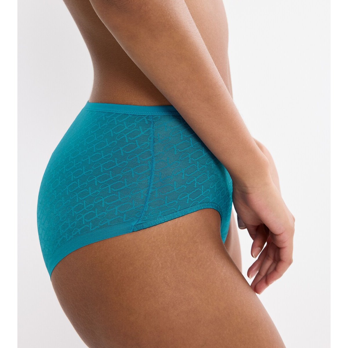 Culotte haute TRIUMPH SIGNATURE SHEER bleu océan, TRIUMPH