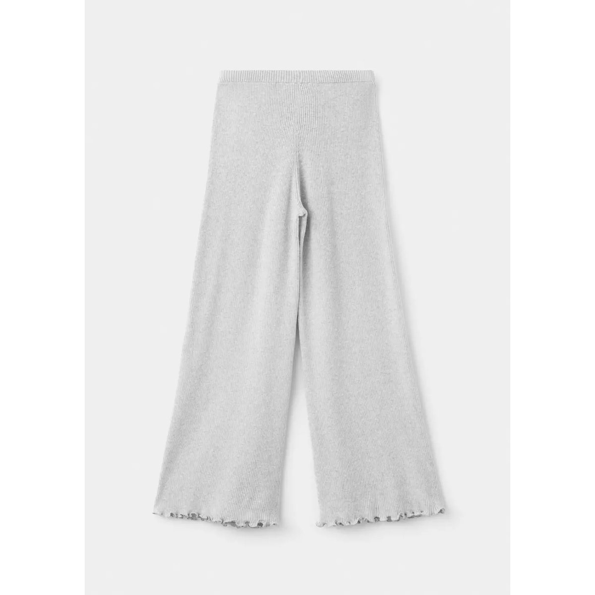 Pantalon droit côtelé gris chiné clair, MANGO KIDS
