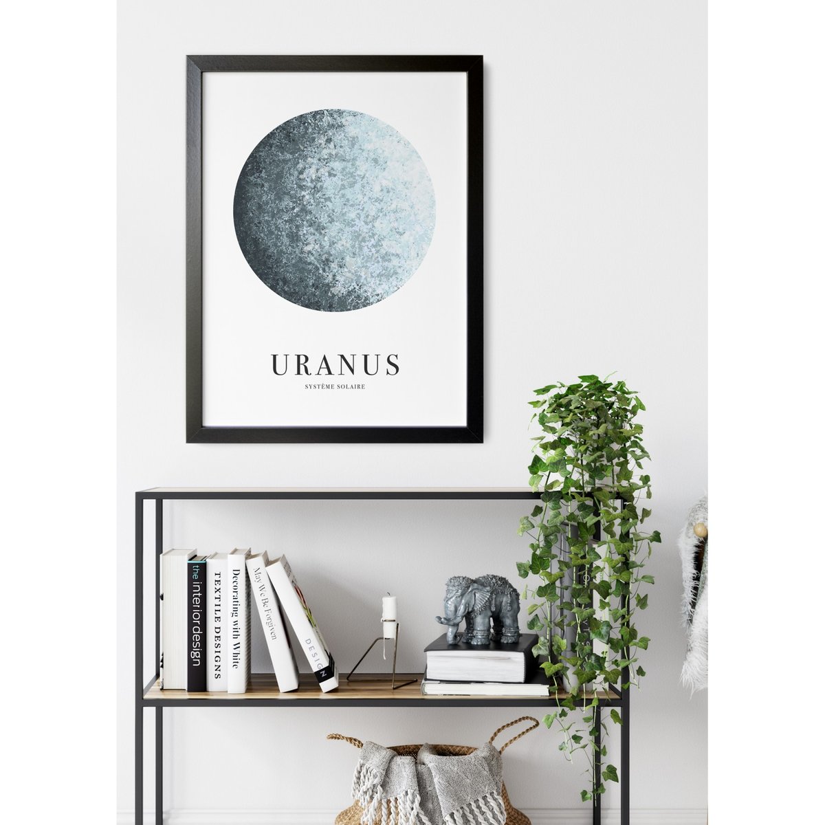 Affiche Uranus blanc, L'AFFICHERIE
