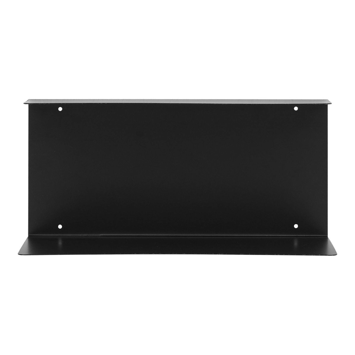 Etagère design en métal noir avec rebords TALLINN noir, PIER IMPORT