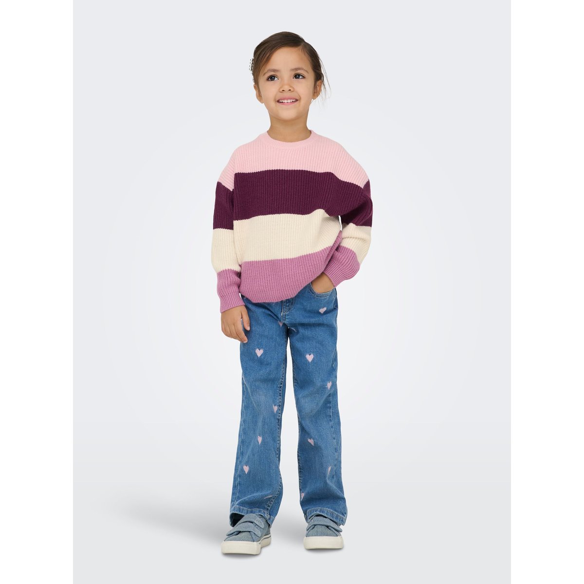 Pull En Maille mauve wine, KIDS ONLY