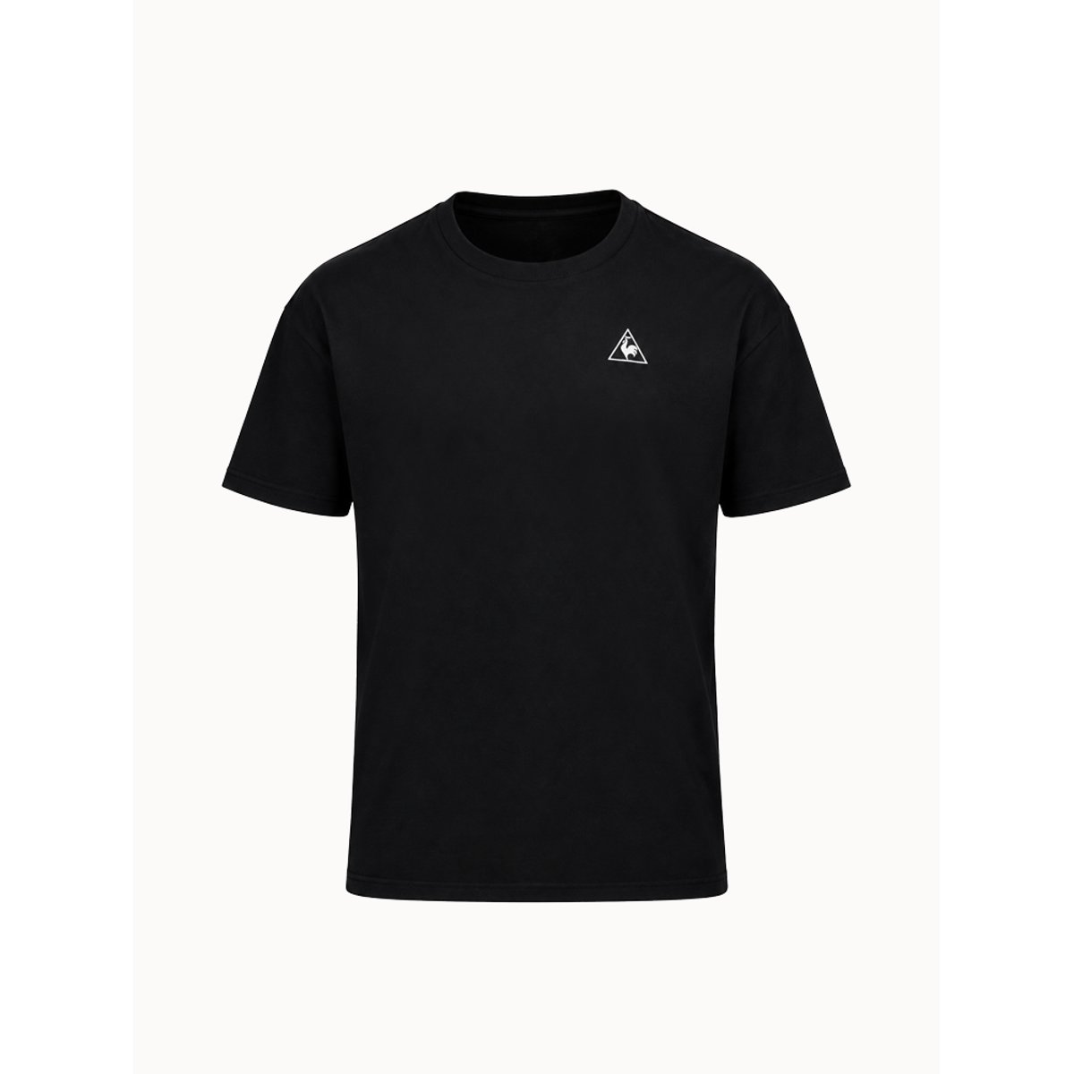 T-shirt oversize en molleton léger black, LE COQ SPORTIF