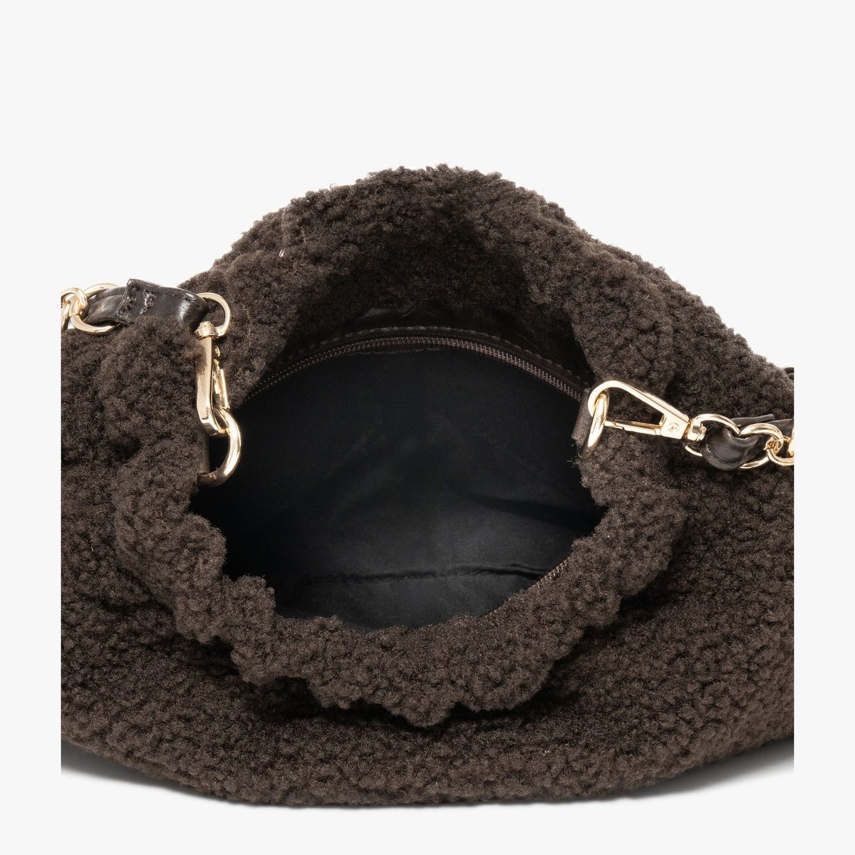 Sac À Main DAFINA Bourse avec chaîne chocolat, BOCAGE