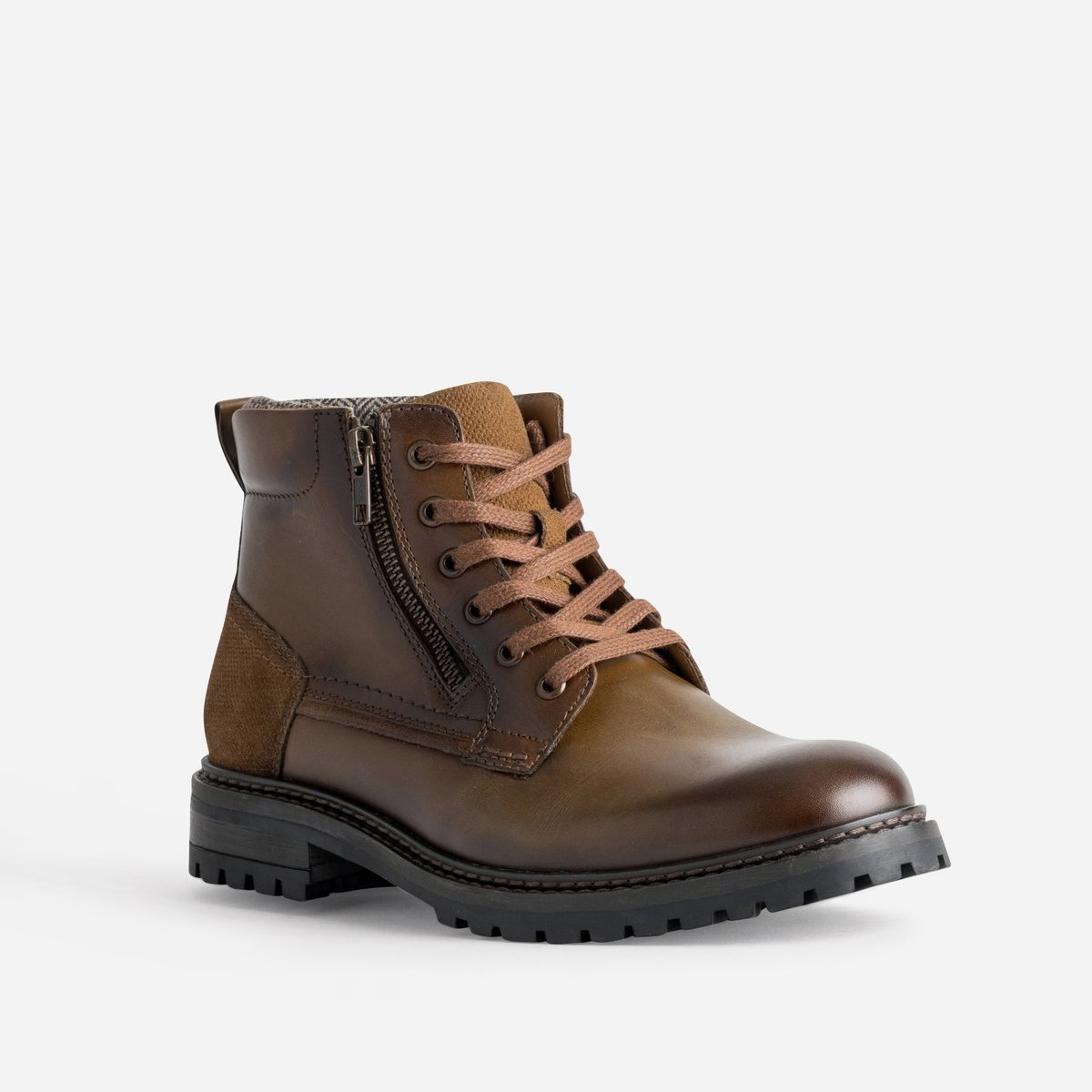 Boots en cuir LANDRY cognac, ERAM