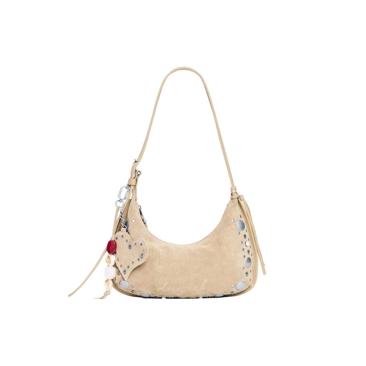 Petit sac à bandoulière marron, DESIGUAL
