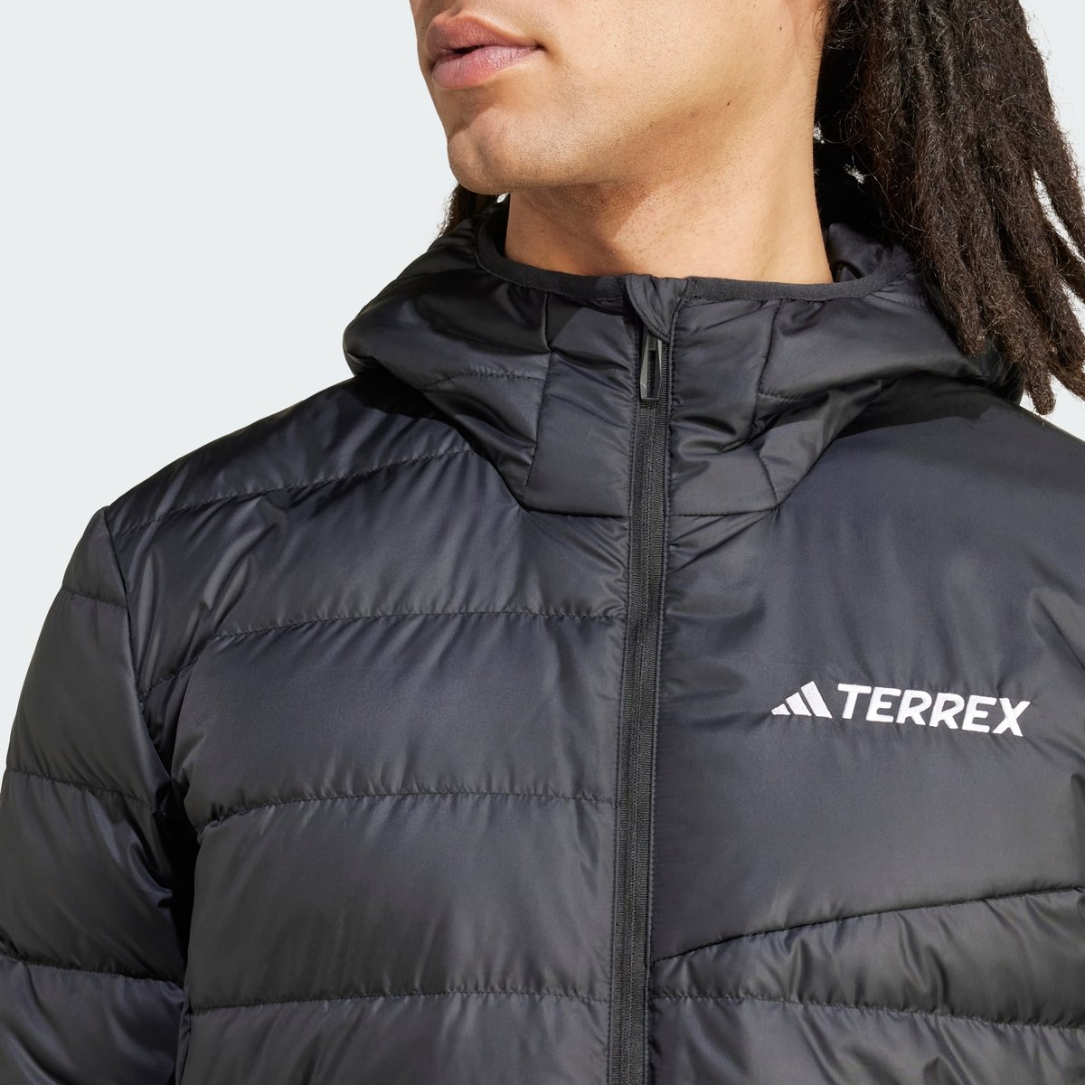 Doudoune à capuche légère Terrex Multi black, adidas Performance