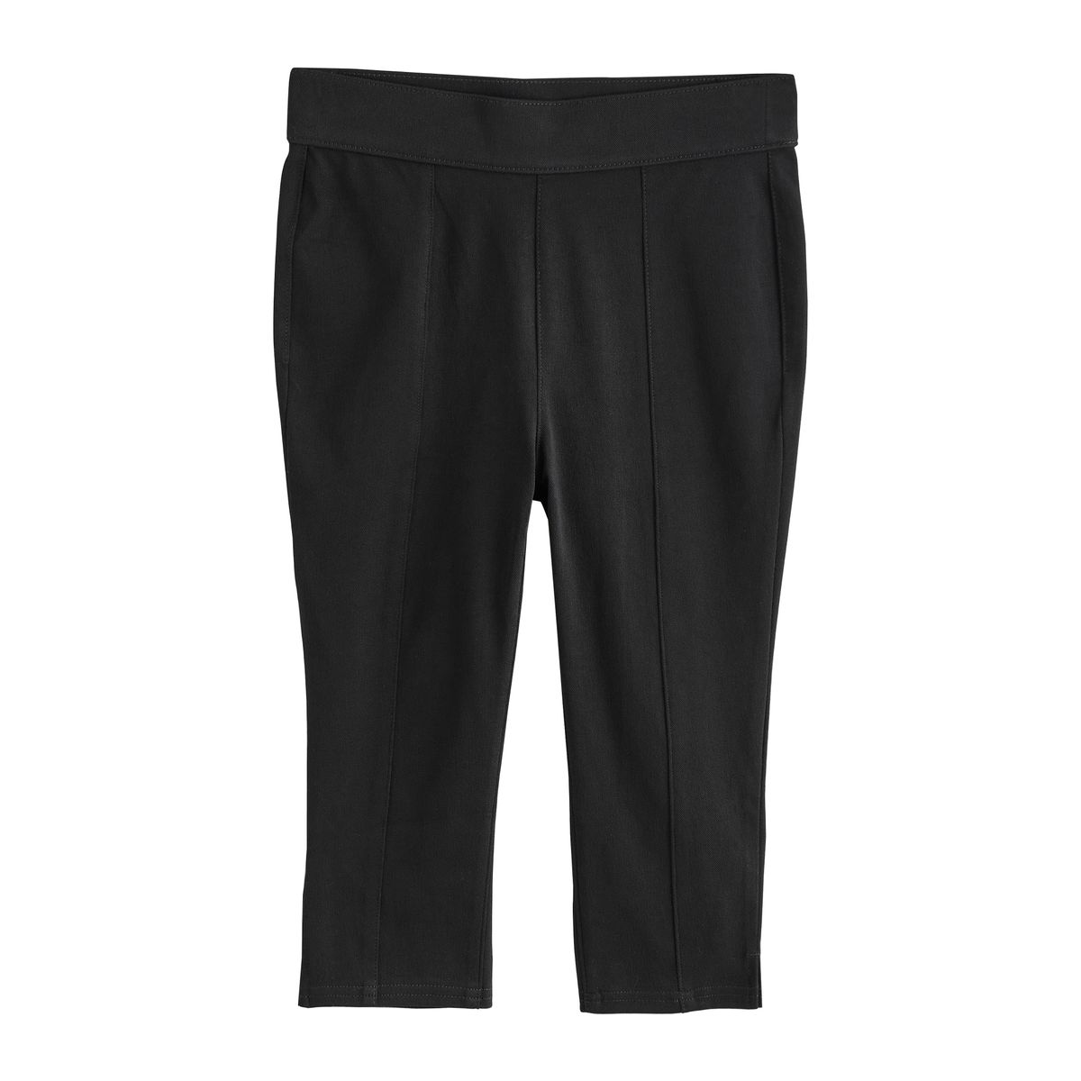 Legging capri raccourci en jersey denim noir, NEXT