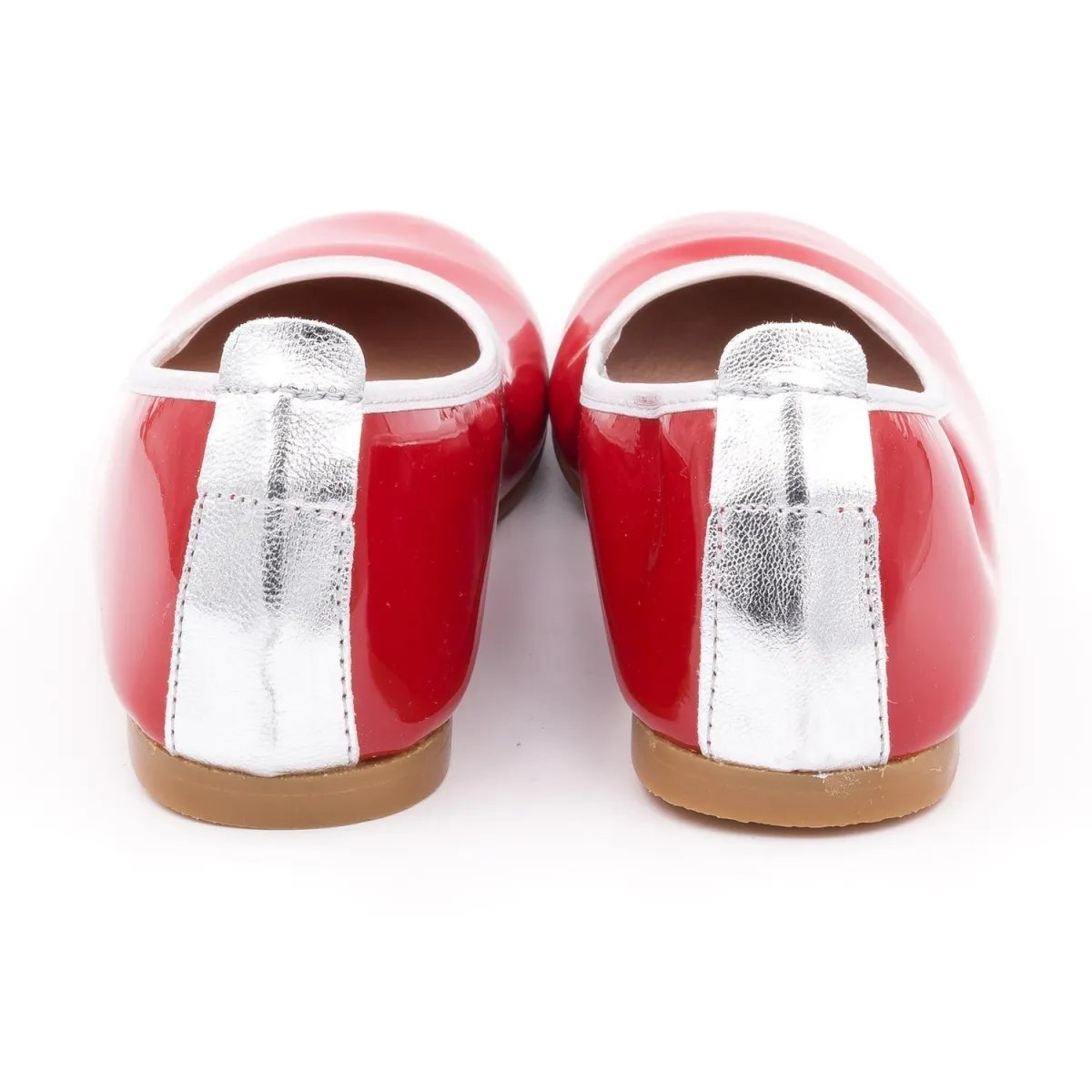 Boni Adelaide - ballerines rouge rouge vernis, BONI&SIDONIE
