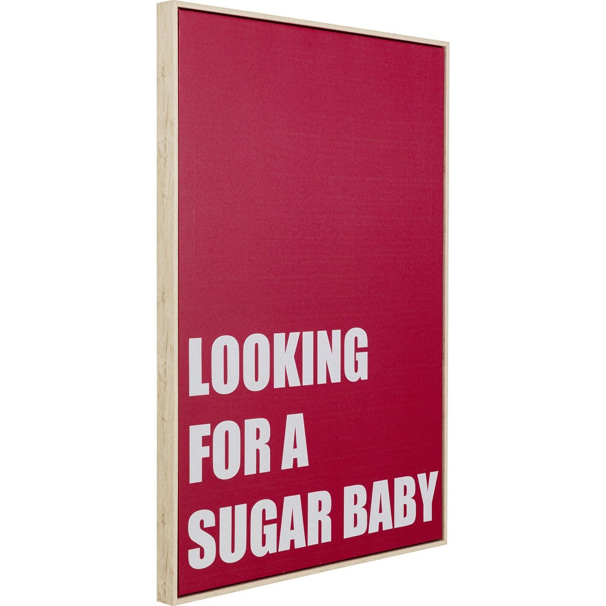 Toile à message, SUGAR BABY rouge, KARE DESIGN