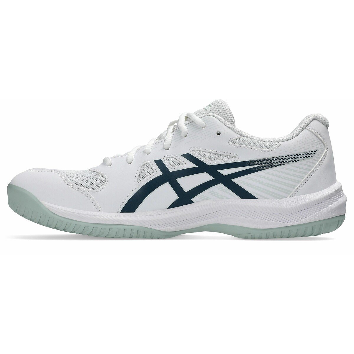 Baskets Upcourt 6 blanc/bleu, ASICS